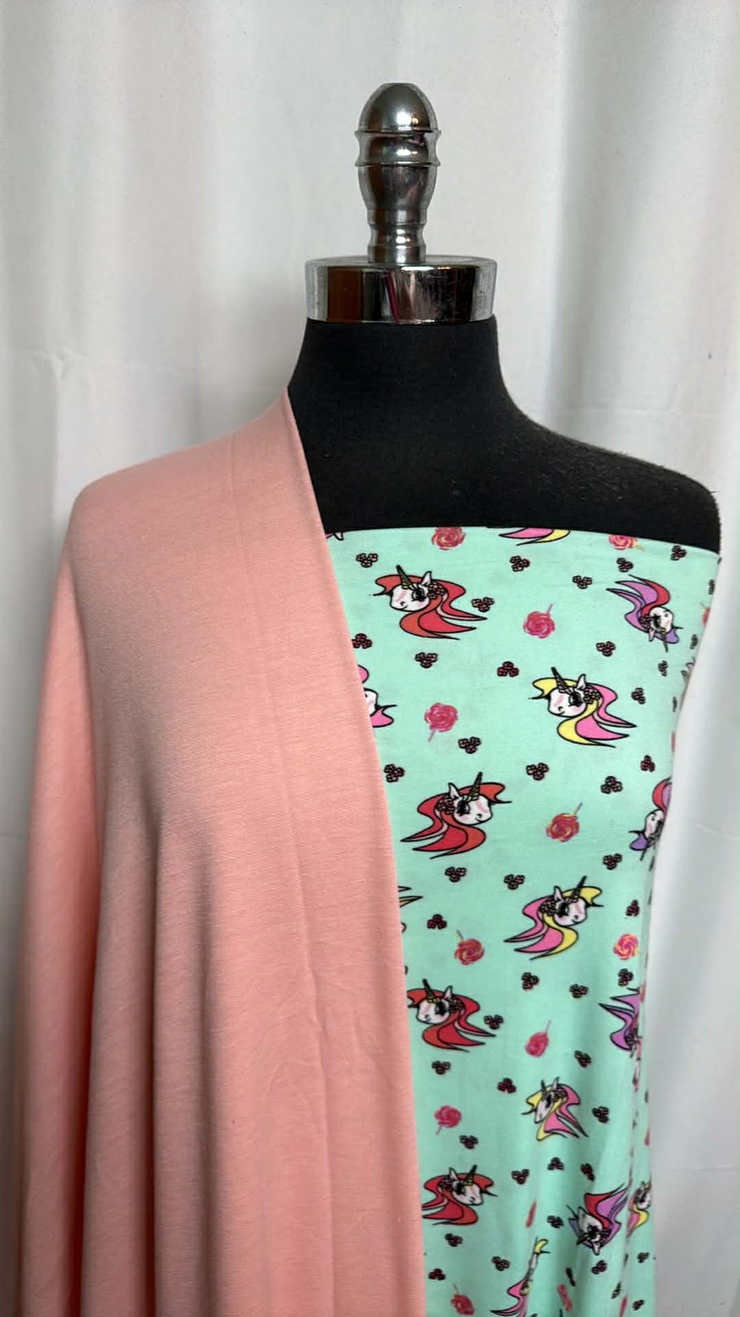 PINK/MINT UNICORN BUNDLE : 2YD Mint Unicorn DBP & 2YD Pink PRS FT (Read Desc.) : A29506