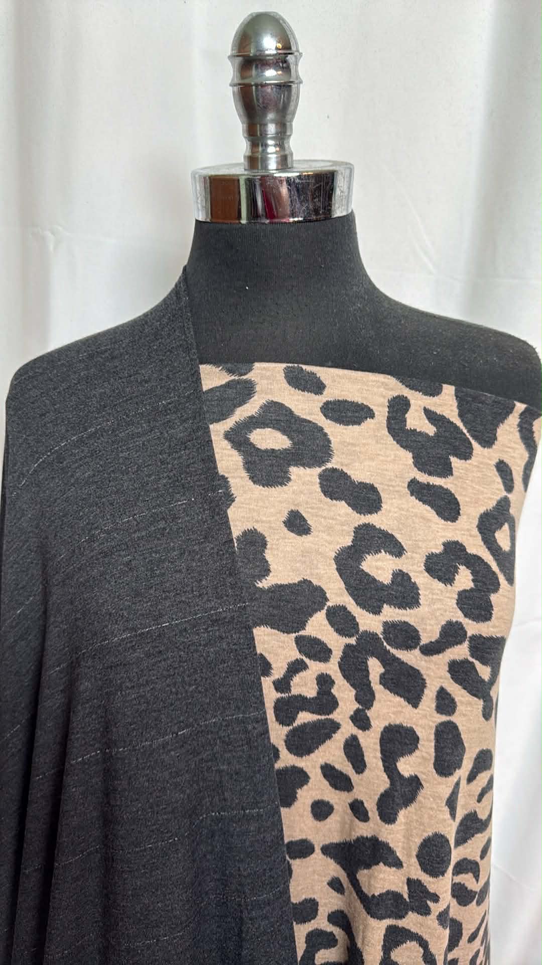 LEOPARD/PINSTRIPE BUNDLE : 2YD Leopard PRS Jersey & 2YD Pinstripe PRS Jersey : A29715
