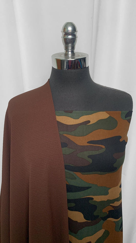 BROWN/CAMO BUNDLE : 2YD Camo DBP & 2YD Brown Bullet : A25516