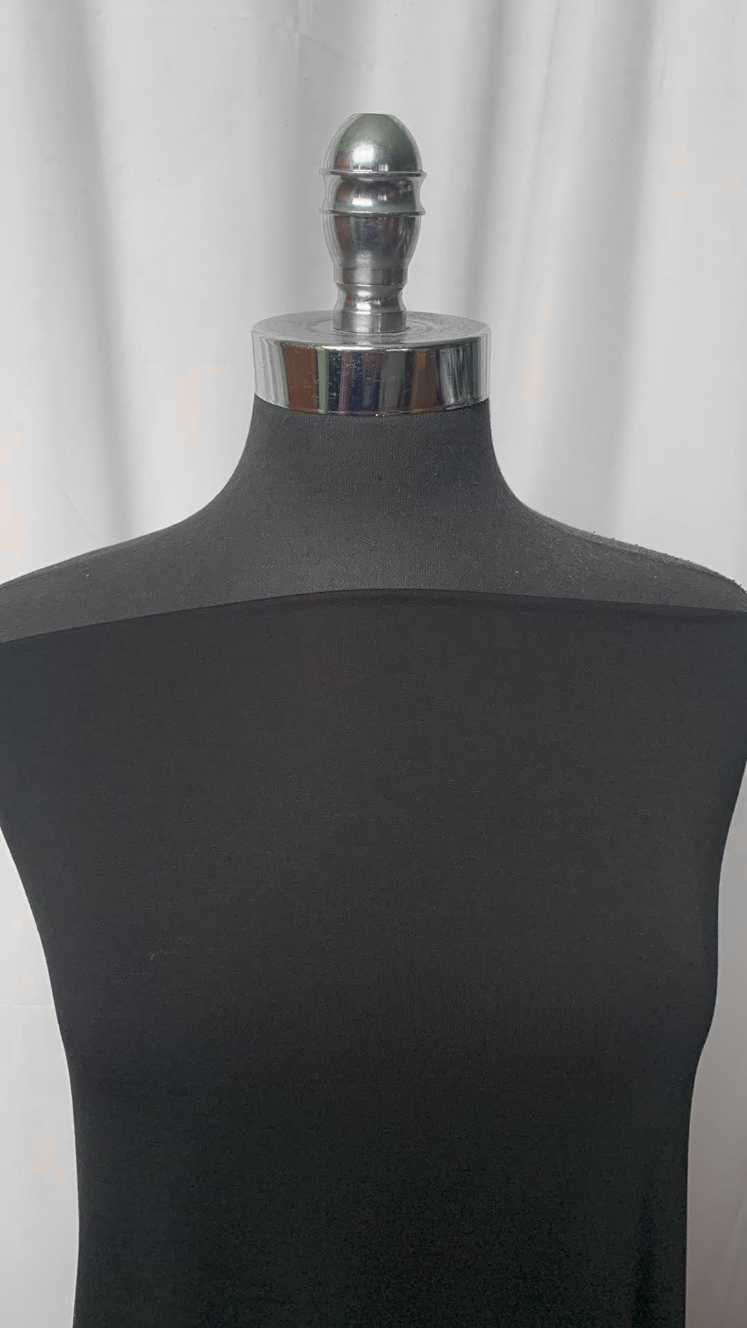 Black - Modal Spandex Jersey - By the Yard