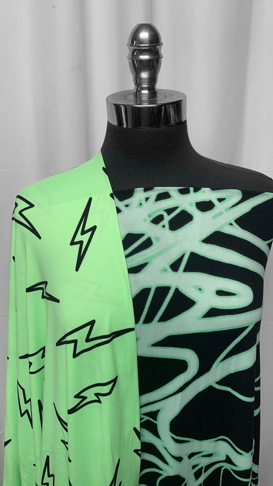 SQUIGGLE/LIGHTNING BUNDLE : 2YD Squiggle DBP & 2YD Lightning Bolts DBP : A25206