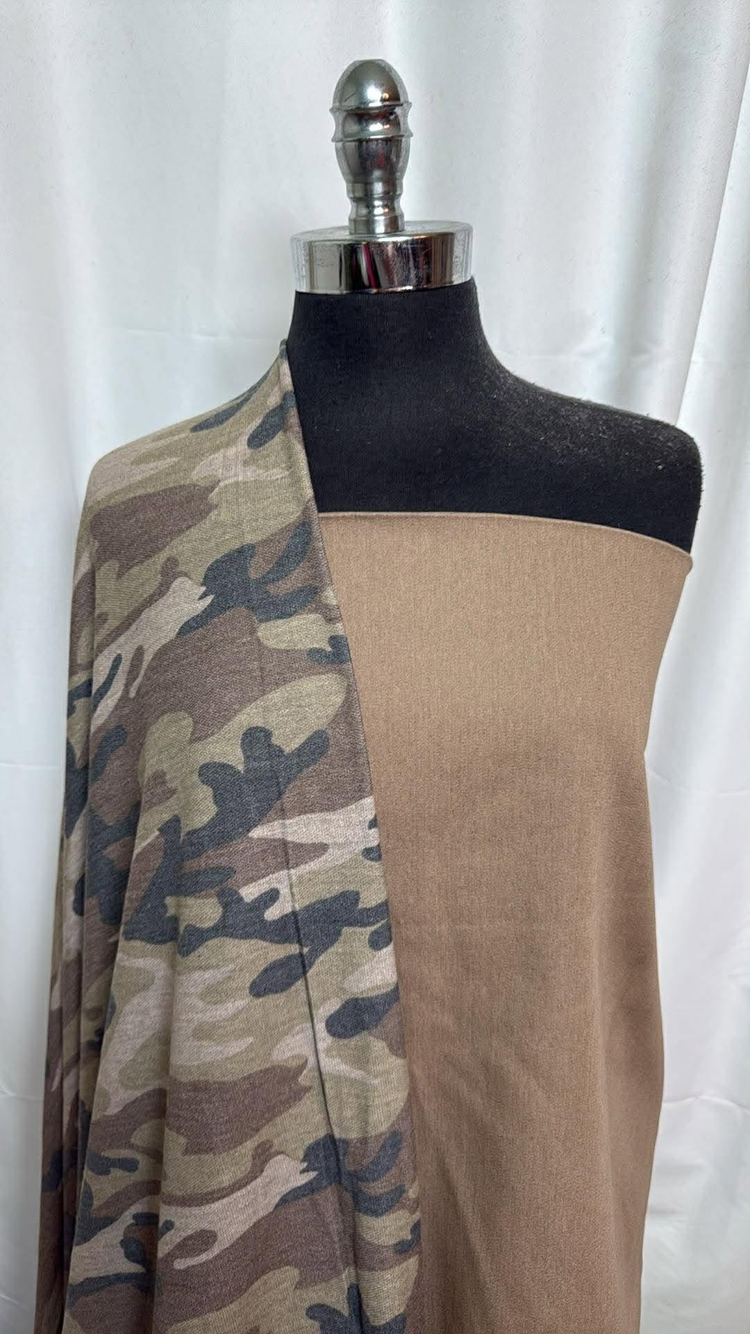 TAN/CAMO BUNDLE : 2YD Tan Stretch Twill & 2YD Camo RSL PRS FT : A30486