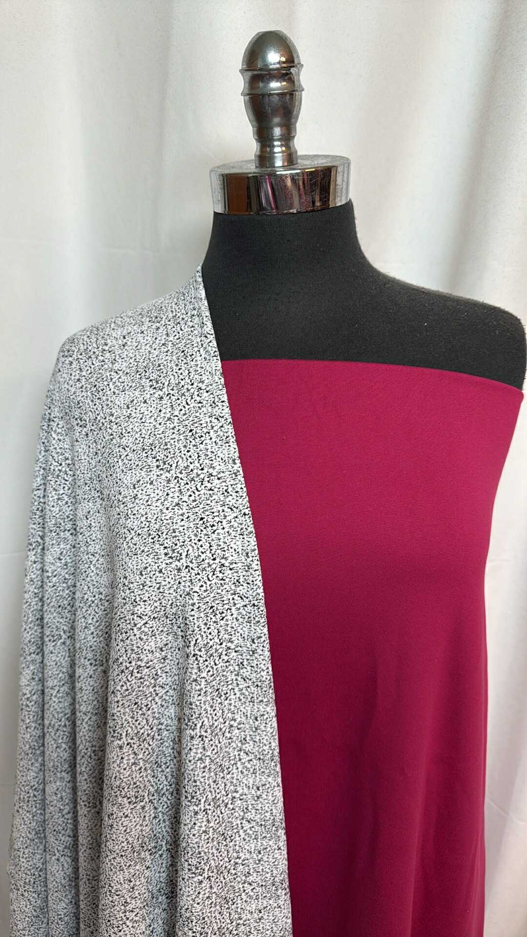 RASPBERRY/JACQUARD BUNDLE : 2YD Raspberry PF & 2YD Jacquard PF : A28668