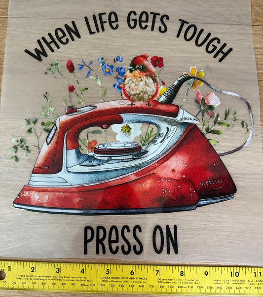 50 - Iron On Decal - Sold Individually