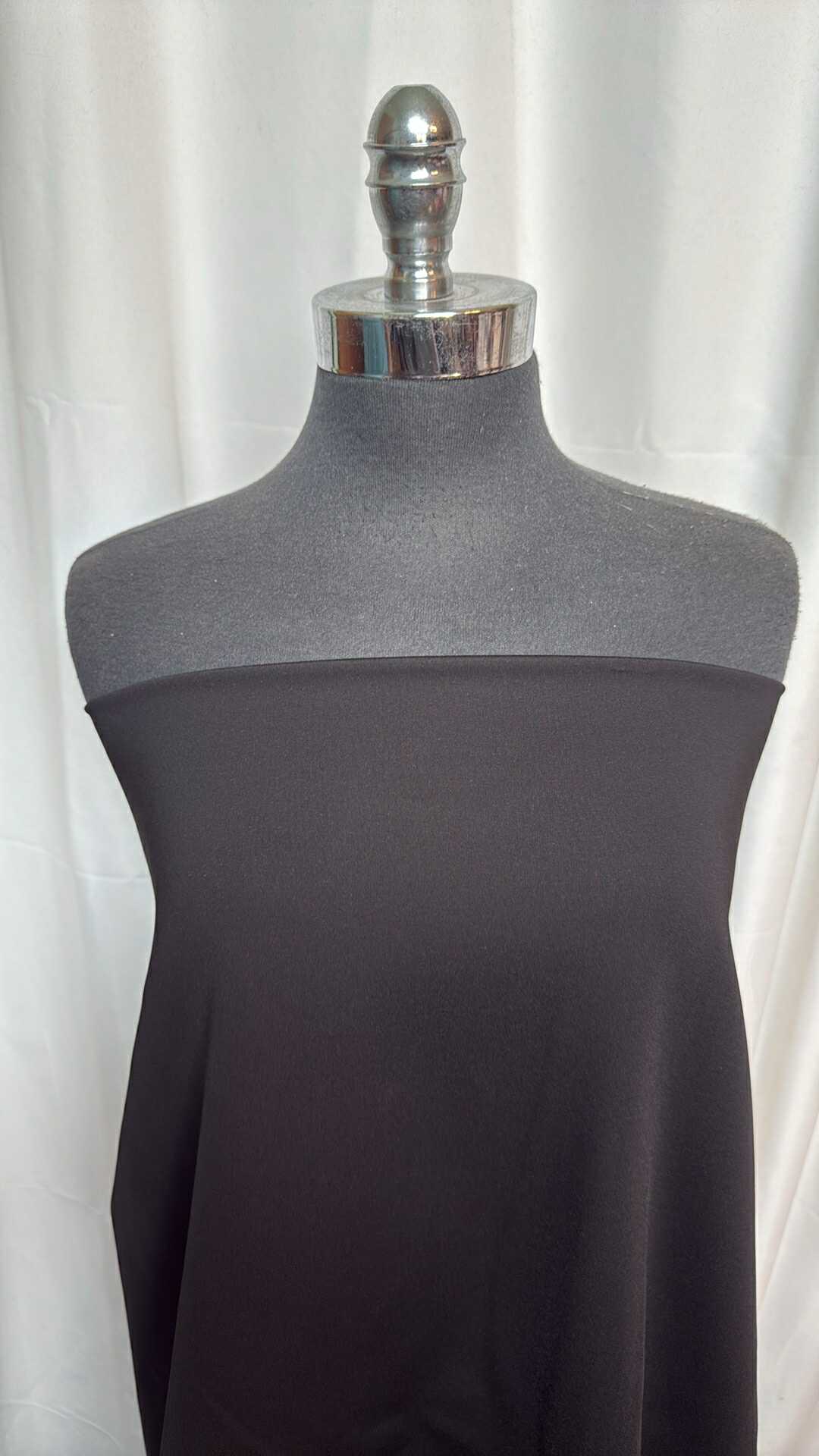 Black - Japanese Ponte - 3 Yard Cut