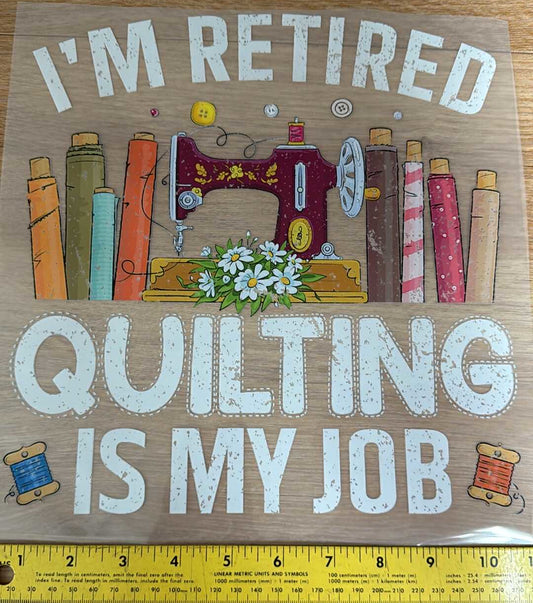 52 - Iron On Decal - Sold Individually