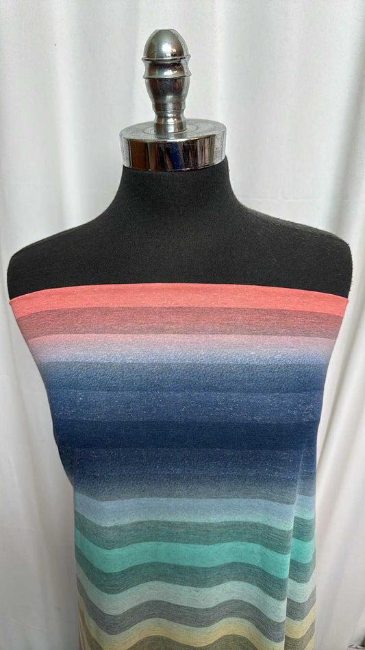Multi Stripes - PRS Jersey - 2 Yard Cut