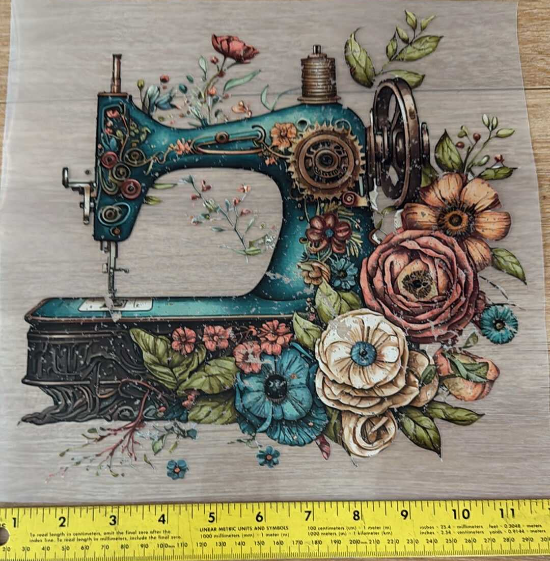 54 - Iron On Decal - Sold Individually