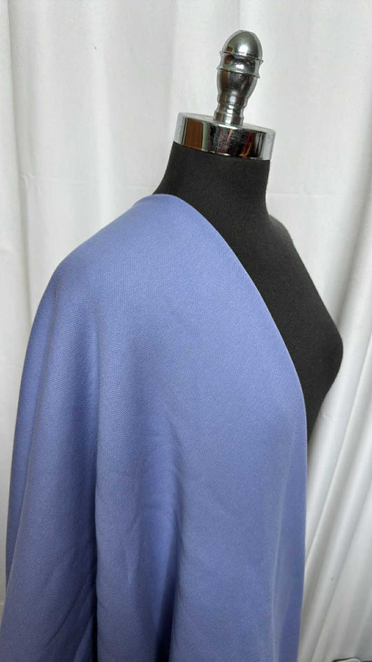 Periwinkle - Cotton Sweatshirt Fleece (66" Wide) - 2 Yard Cut