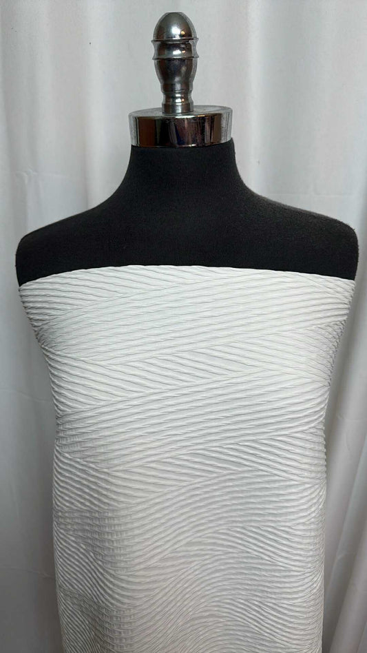 White - Polyamide/Elastane Performance (50" Wide) - 2 Yard Cut