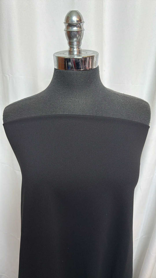 Black - Nylon/Spandex Supplex - By the Yard