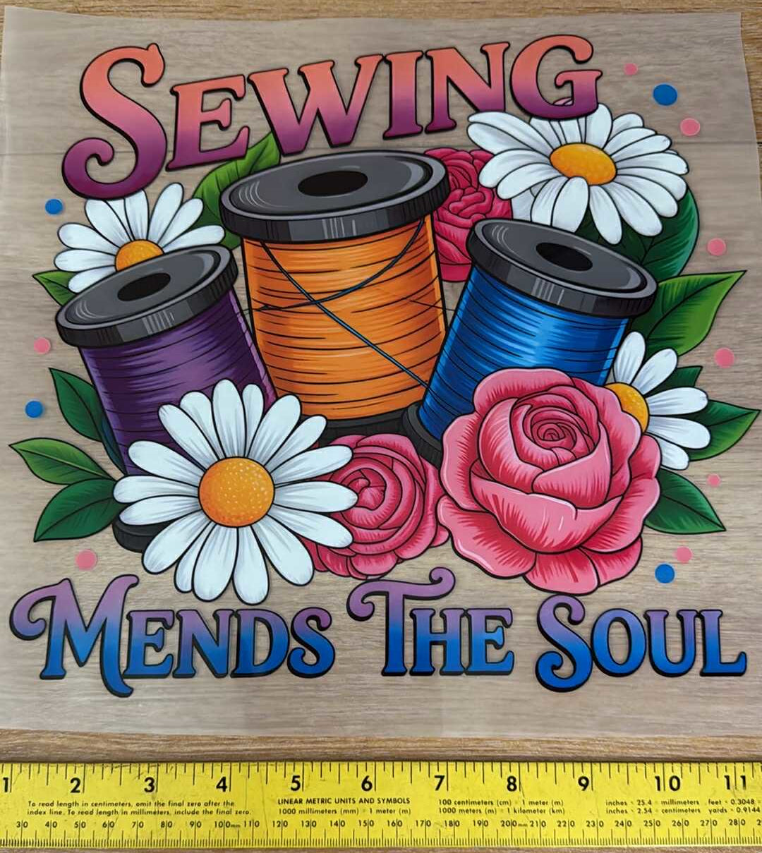 55 - Iron On Decal - Sold Individually