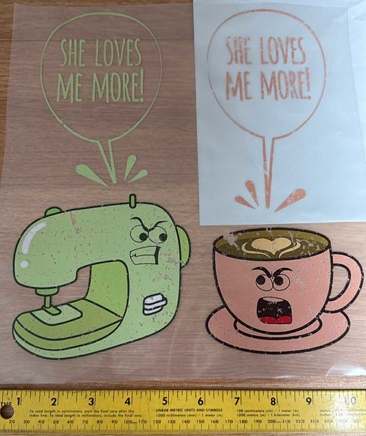 56 - Iron On Decal - Sold Individually