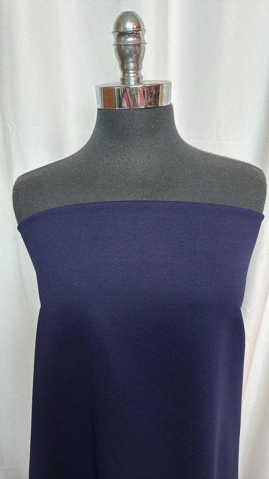 Navy - Nylon Ponte - 2 Yard Cut