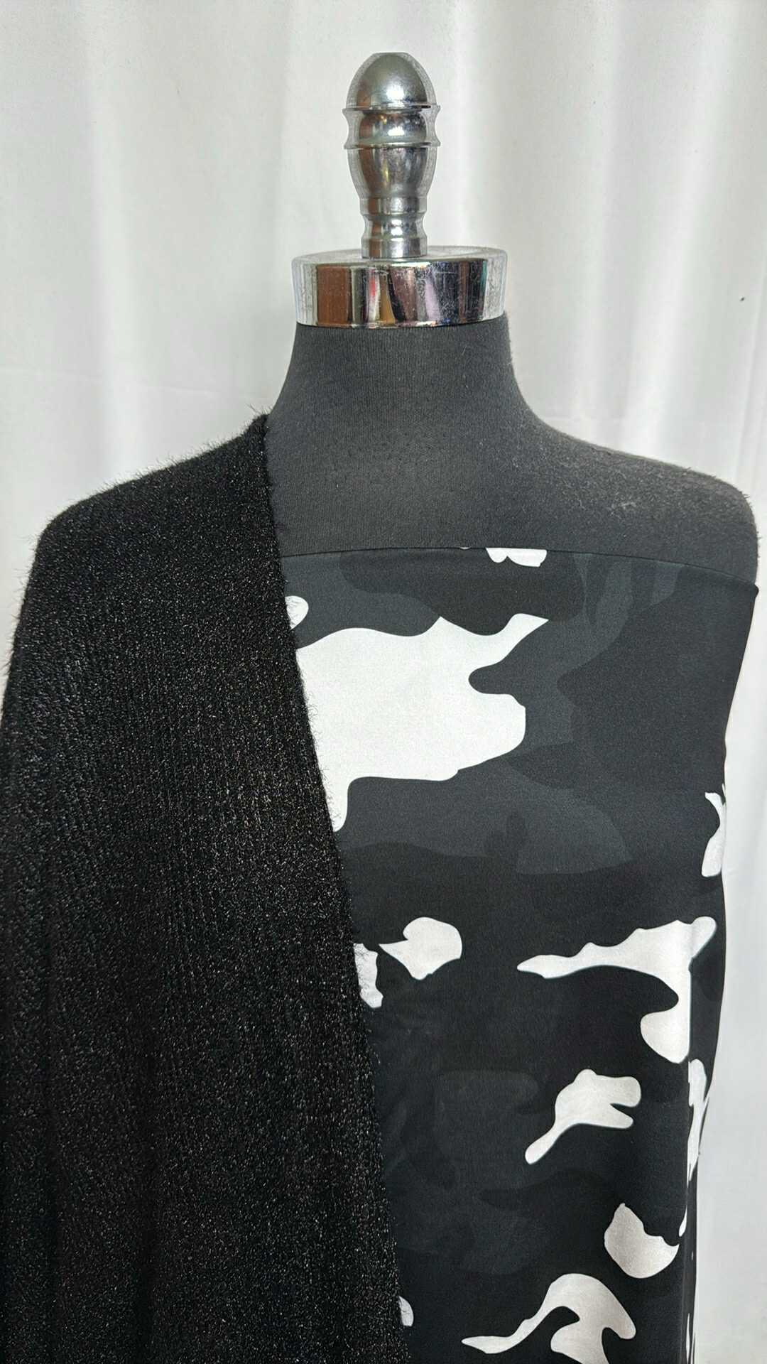 HAIRY/CAMO BUNDLE : 2YD Camo Heavy PF & 2YD Black Hairy Rib SK : A29245