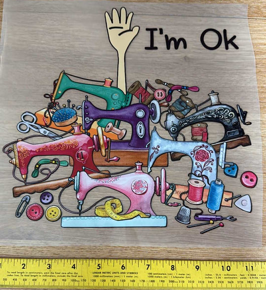 59 - Iron On Decal - Sold Individually