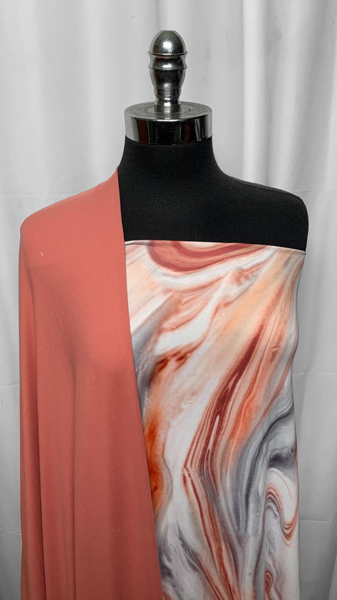 BLUSH/MARBLE BUNDLE : 2YD Blush DBP & 3YD Marble Swirl DBP : A25438