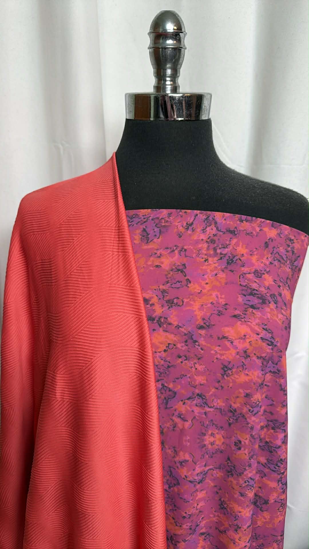 TIE DYE/CORAL WAVE BUNDLE : 2YD Tie Dye N/S Swim & 2YD Coral Wave N/S Swim : A29607
