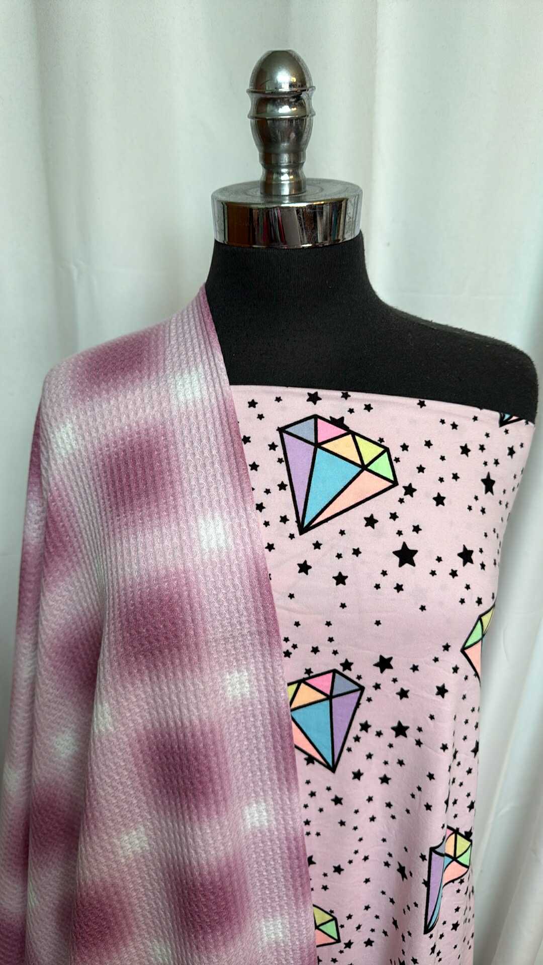 DIAMOND/WAFFLE BUNDLE : 1.5YD Diamonds DBP & 2YD Waffle : A28591