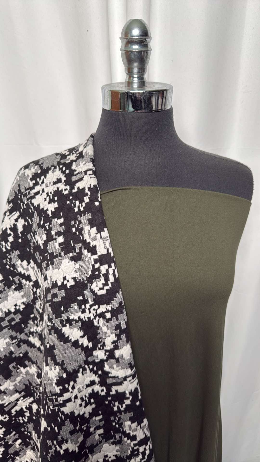 OLIVE/DIGI CAMO BUNDLE : 2YD Olive DBP & 2YD Digi Camo Quilted : A26620