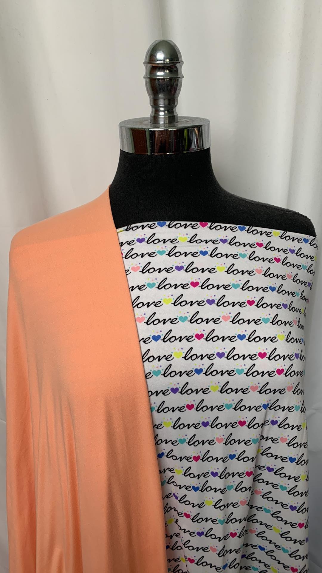 CORAL/LOVE BUNDLE : 2YD Coral DBP & 2YD Love Script : A2035