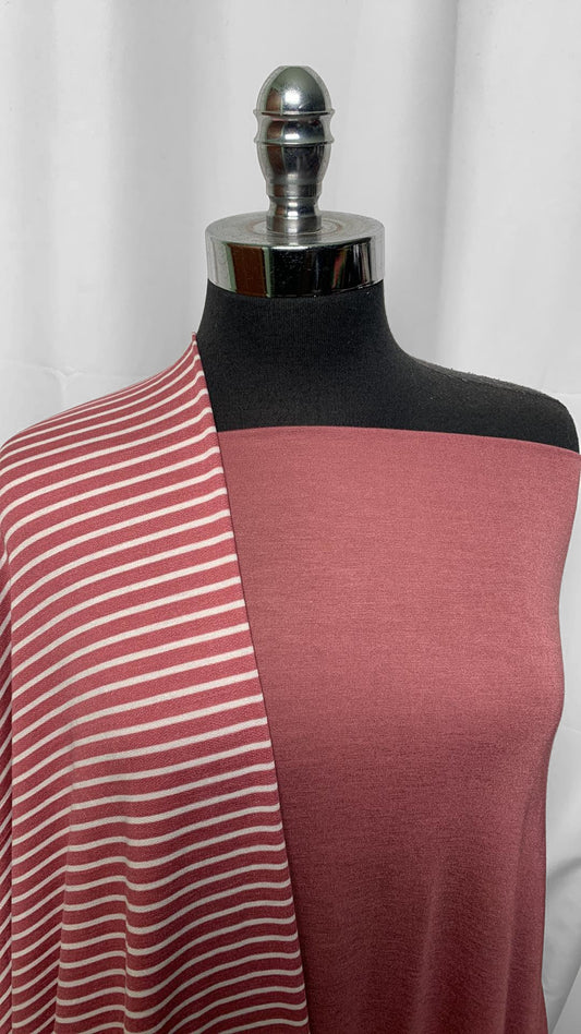 SOLID/STRIPE BUNDLE : 2YD Stripe FT & 2YD Solid R/S : A2514