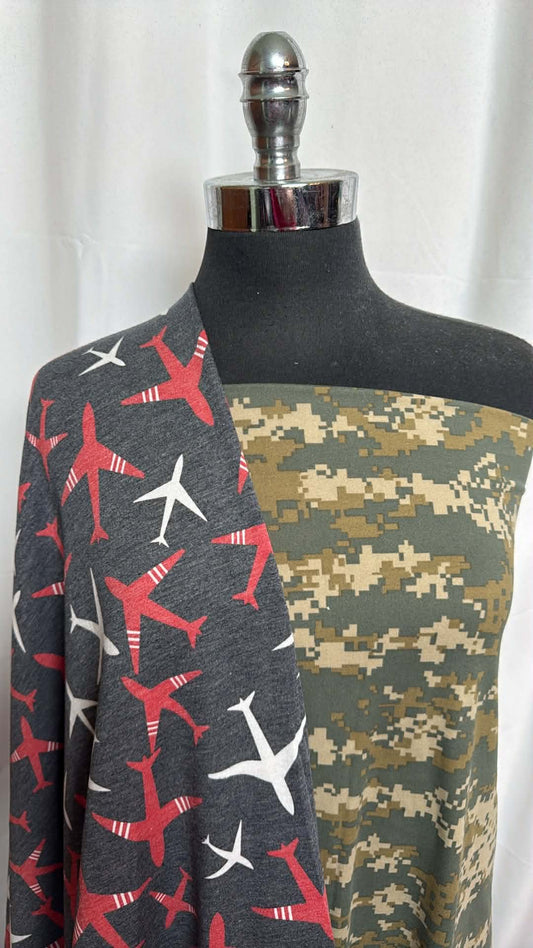 CAMO/PLANES BUNDLE : 2YD Camo DBP & 2YD Planes PRS FT : A29704