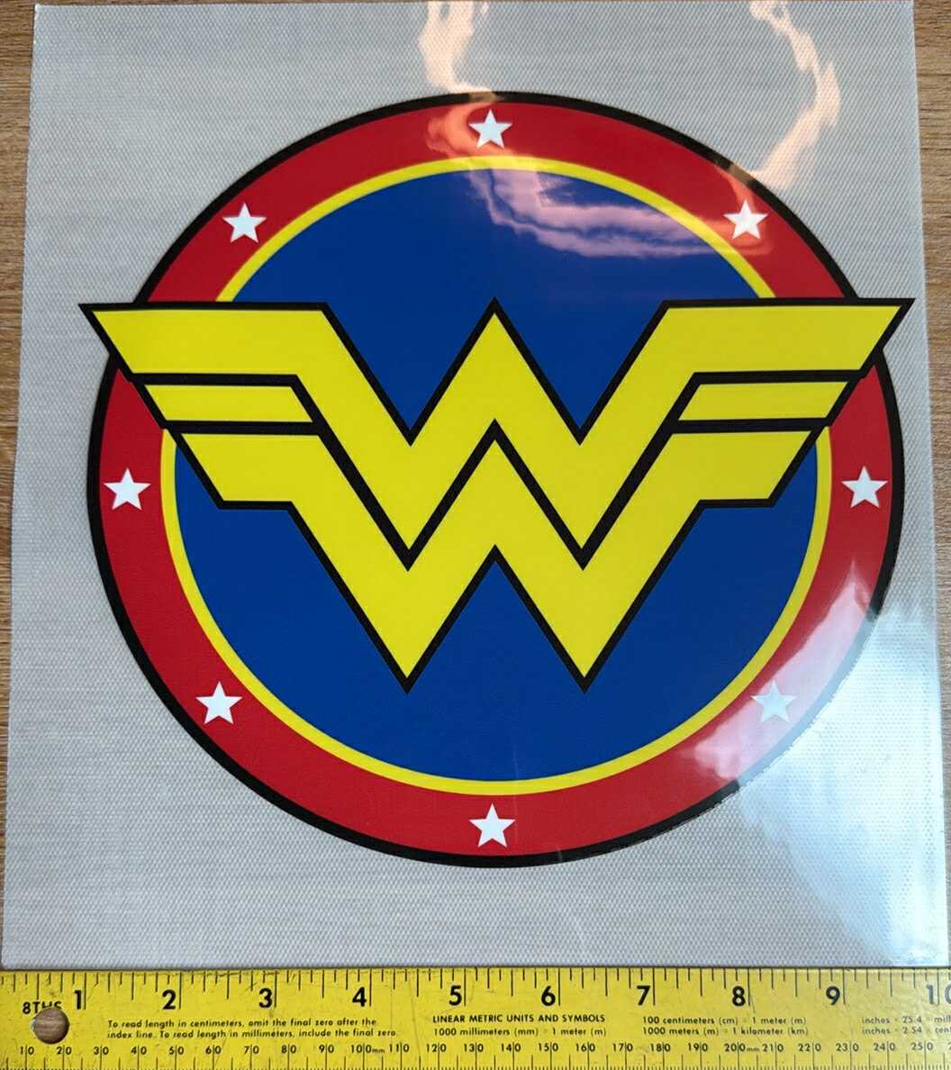 1 - Iron On Decal - Sold Individually