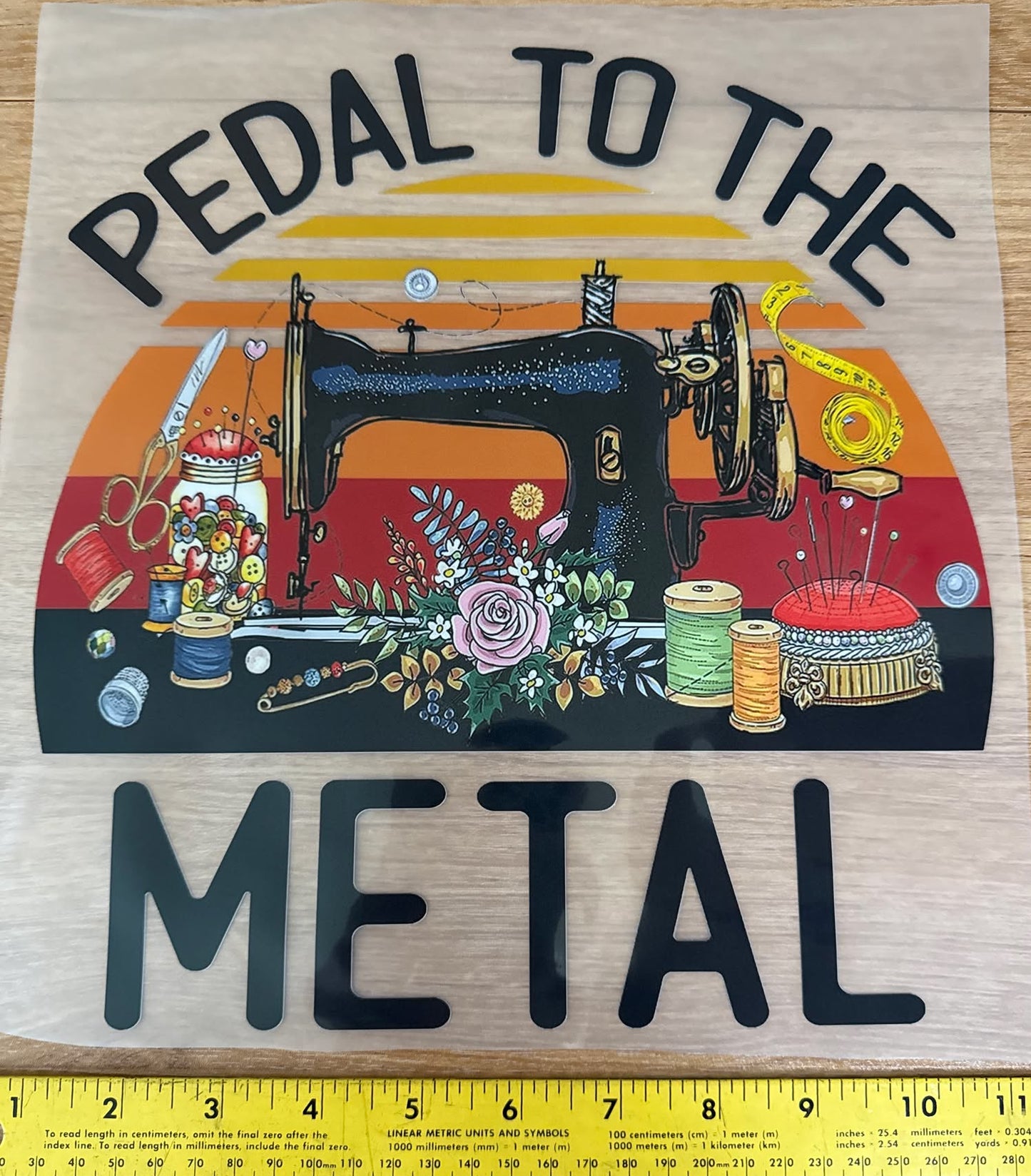 66 - Iron On Decal - Sold Individually