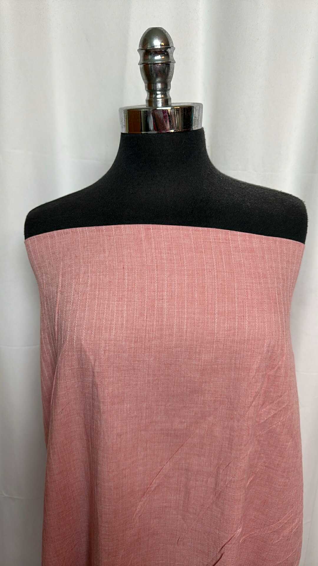 Textured Stripe - Rayon Woven - 2 Yard Cut