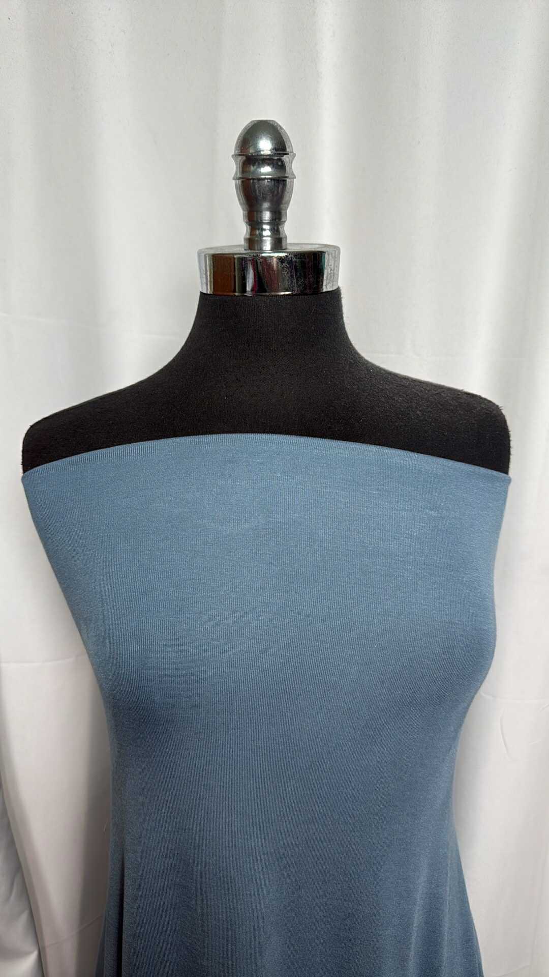 Bluebird - Modal/Spandex 1x1 Rib Knit - 3 Yard Cut