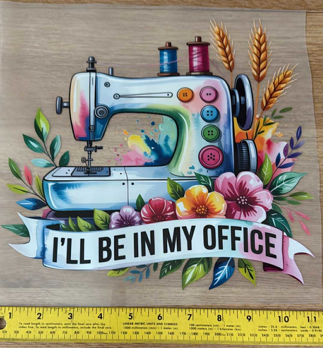 62 - Iron On Decal - Sold Individually