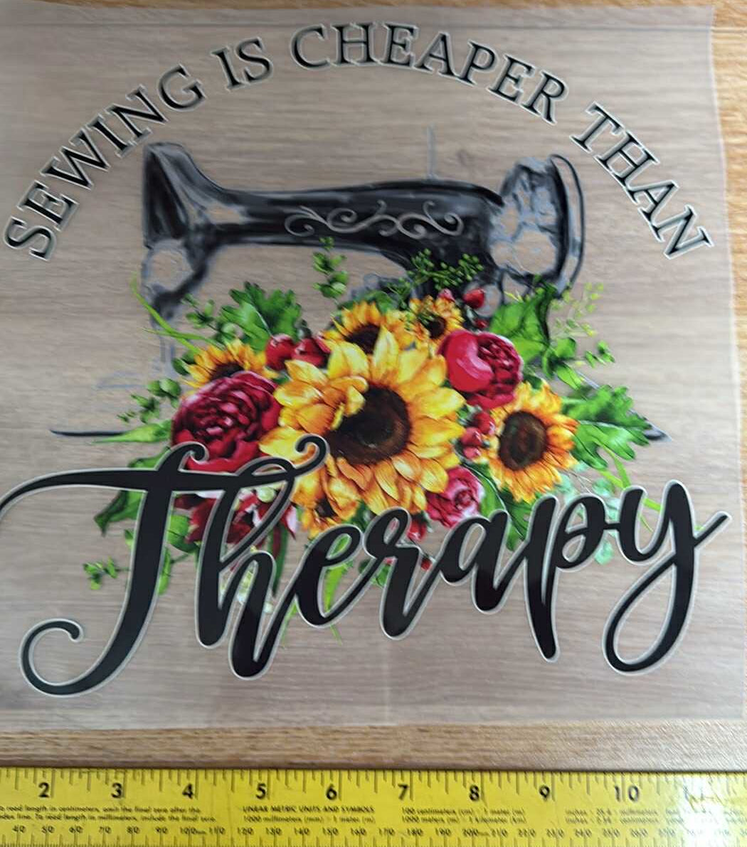 63 - Iron On Decal - Sold Individually