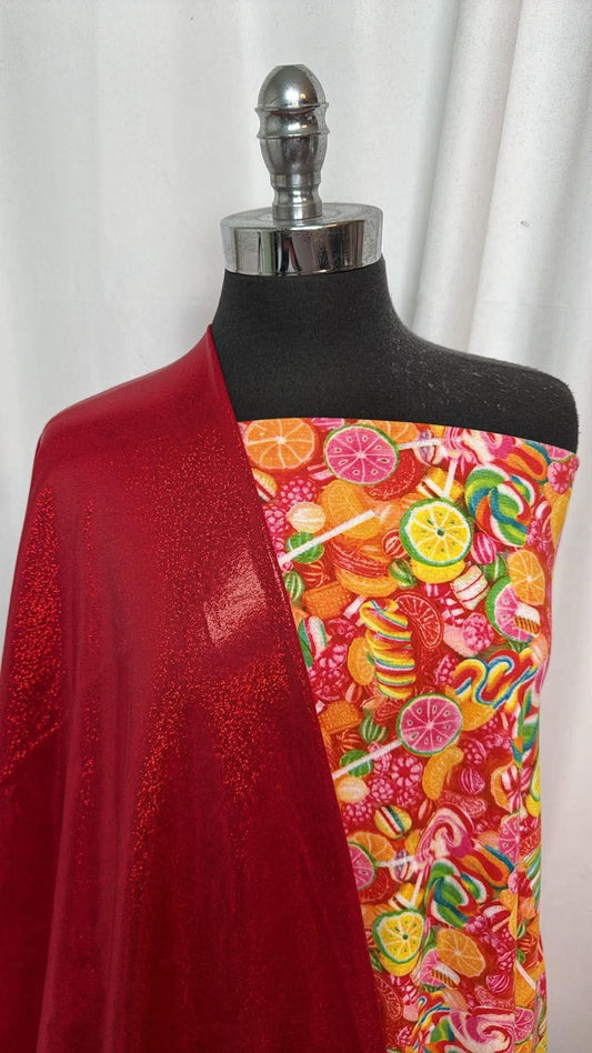 RED FOIL/CANDY BUNDLE : 2YD Candy DBP & 1+YD Red Foil PF : A31022