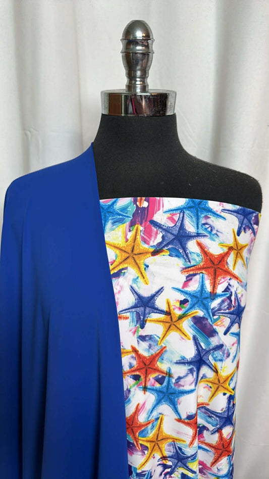 ROYAL/STARFISH BUNDLE : 2YD Starfish N/S Swim & 1YD Royal N/S Swim : A29565