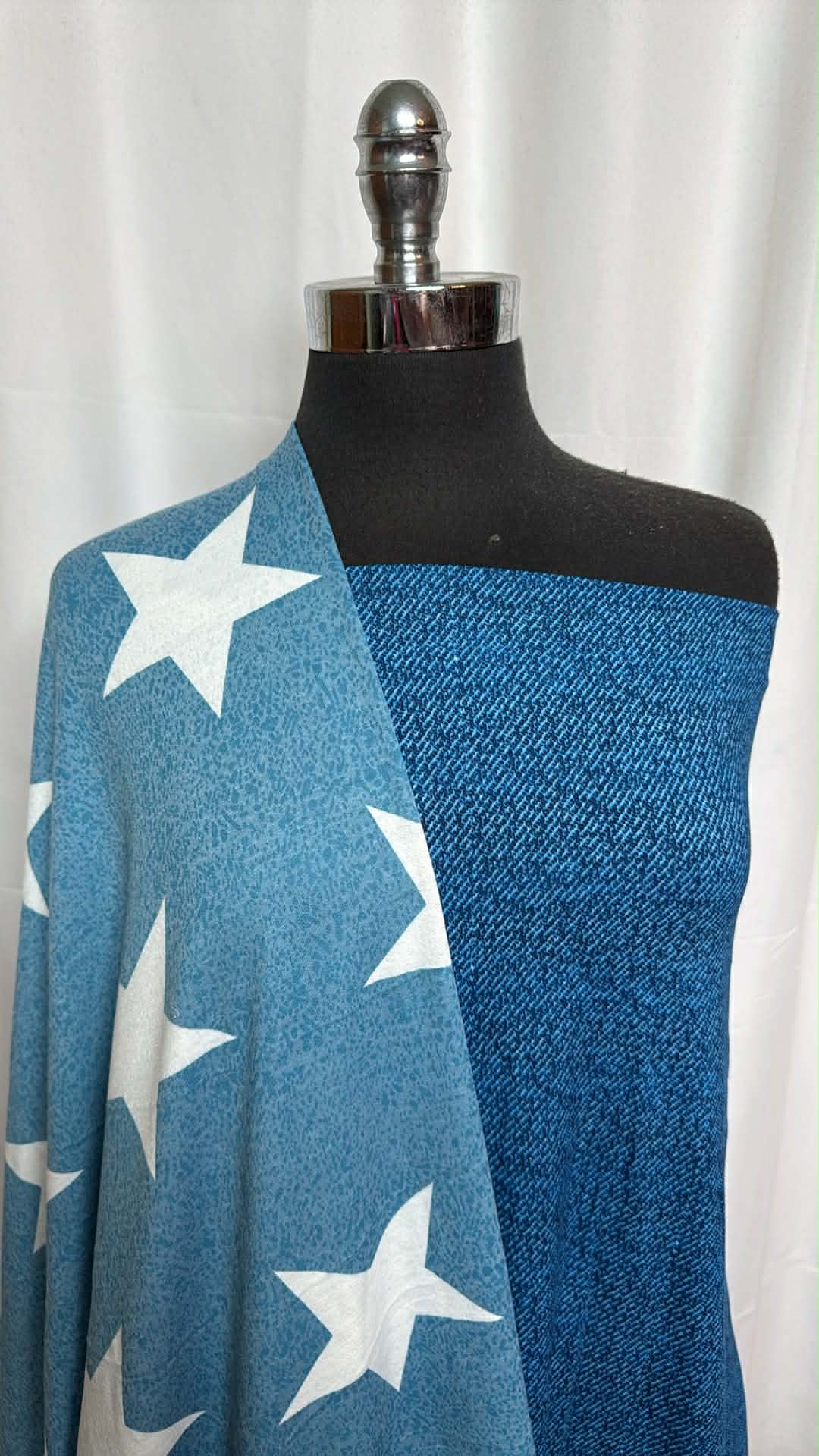 "DENIM'/STAR BUNDLE : 2YD Star PRS FT & 1YD "Denim" DBP : A29352