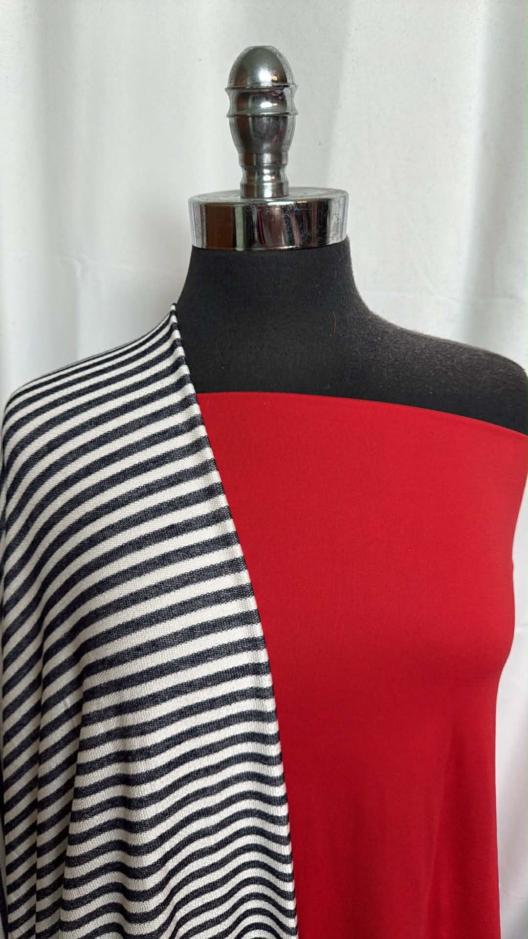 RED/NAVY STRIPE BUNDLE : 2YD Red DBP & 2YD Navy/Ivory Stripe RSL PRS FT : A29887