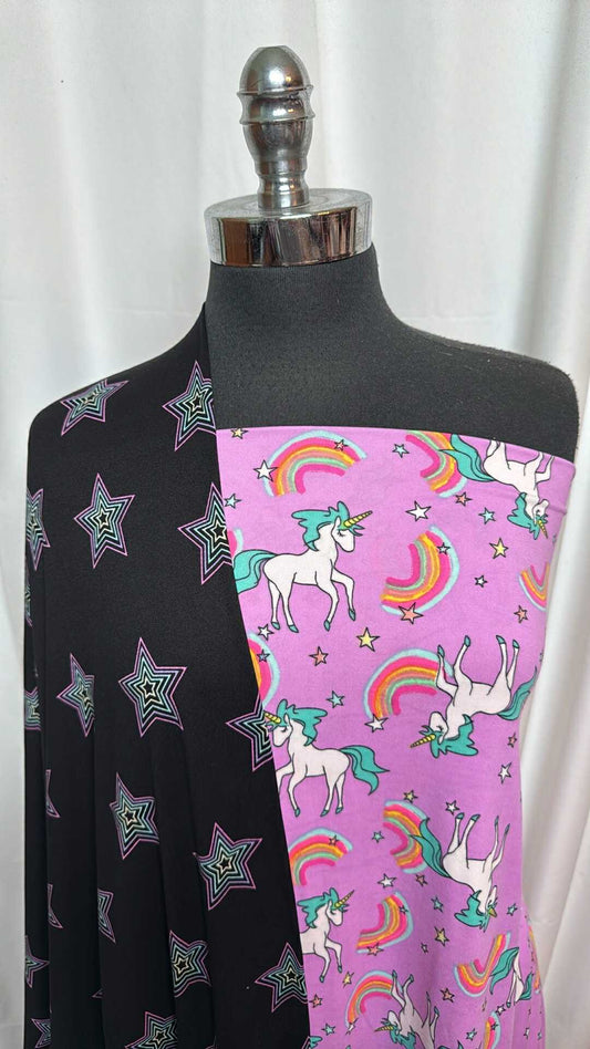 STARS/UNICORN BUNDLE : 2YD Star DBP & 2YD Unicorn DBP : A27879
