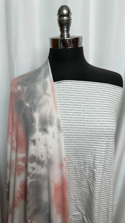 TIE DYE/WORDS BUNDLE : 2YD Words Light-Weight C/S & 3YD Tie Dye PRS FT : A27661