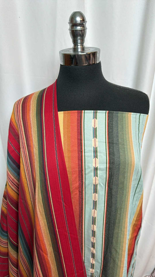 DOUBLE YARN-DYED STRIPE BUNDLE : 2YD Yarn-Dyed Stripe Cotton Woven & 2YD Yarn-Dyed Stripe Cotton Woven : A27884