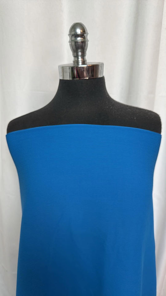 Royal - Rib Nylon/Spandex Swim- 2 Yard Cut