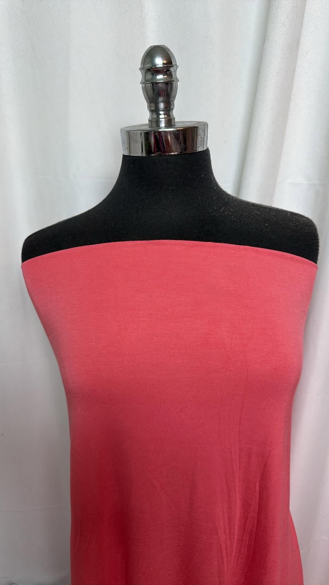 Coral - Bamboo Spandex - 2 Yard Cut