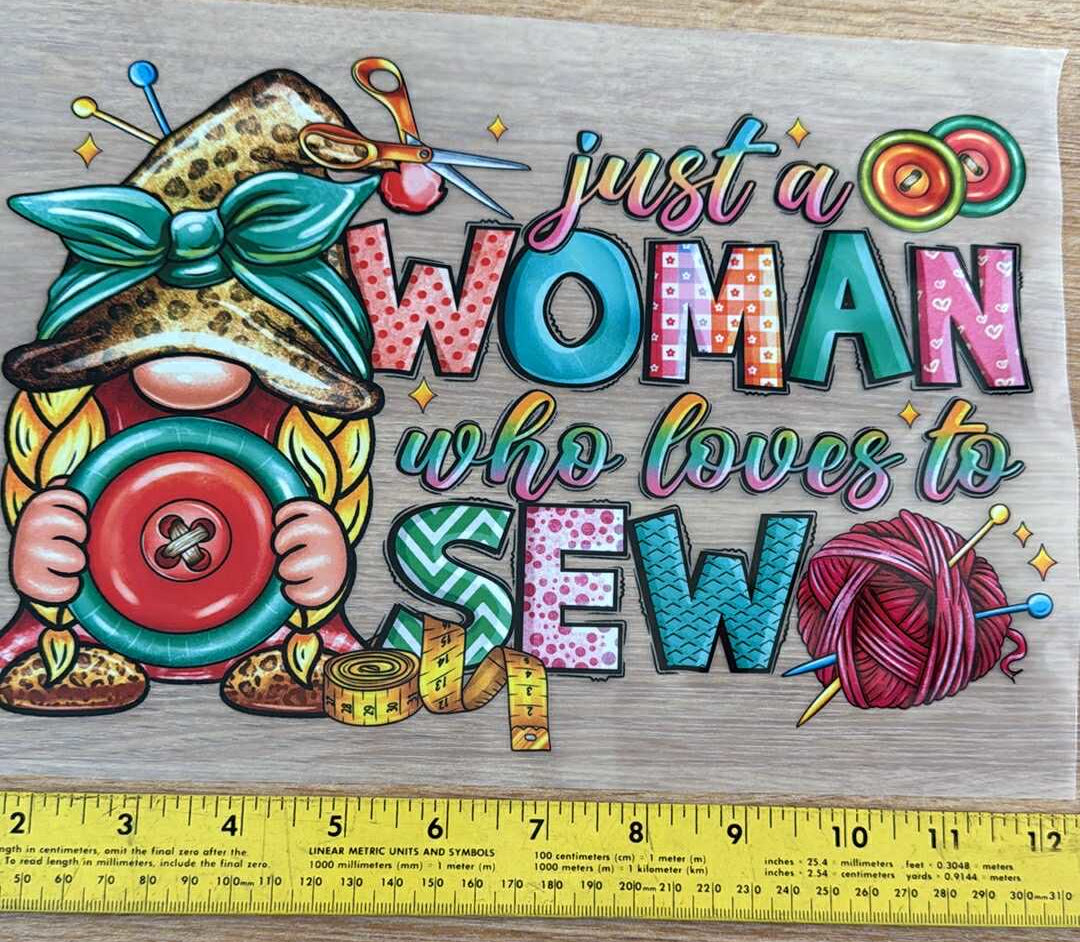 7 - Iron On Decal - Sold Individually