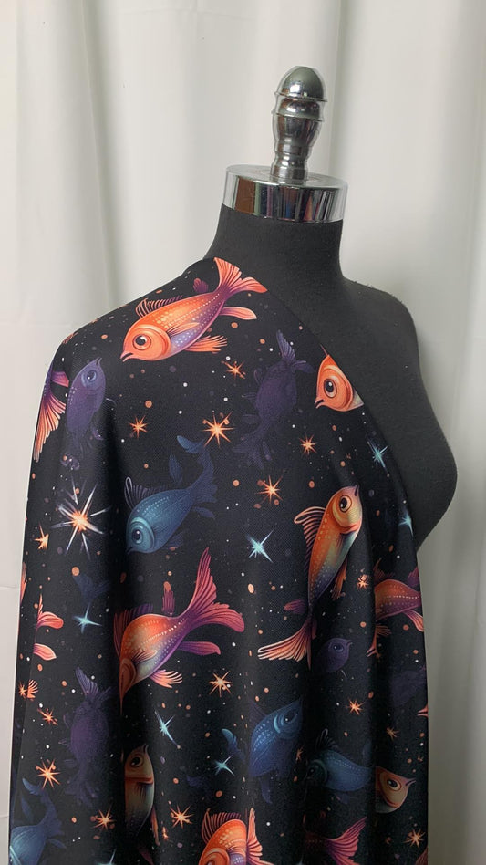Celestial Series: 7 - Sport Fleece - 3 Yard Cut