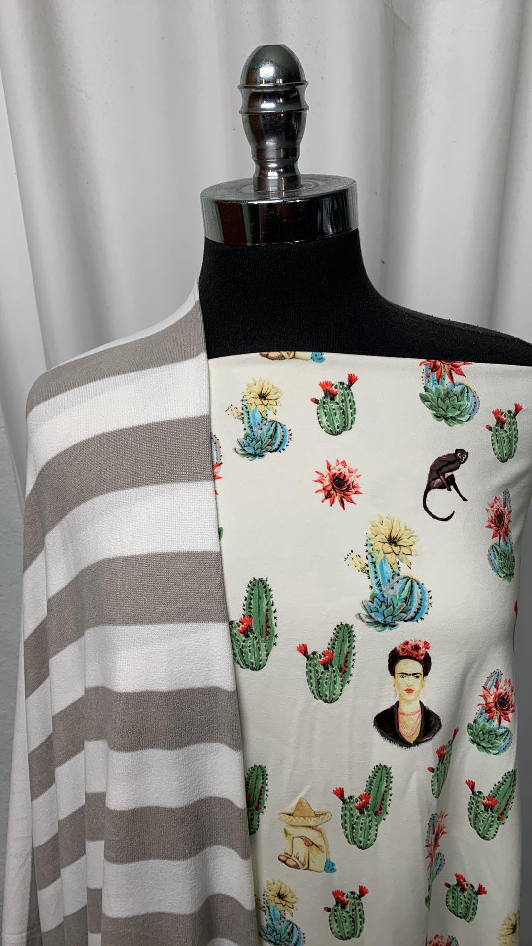 FRIDA/STRIPE BUNDLE : 2YD Stripe Oakley SK & 2YD Frida C/S : A1725