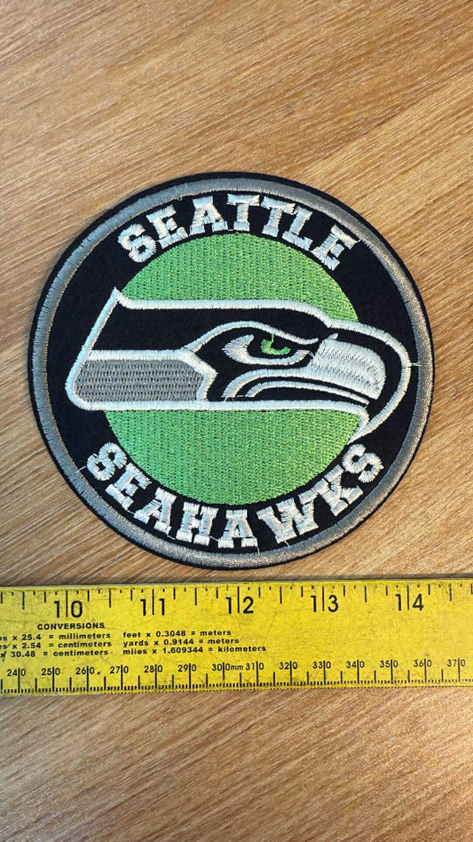 Seahawks - IRON-ON Embroidered Patch - Sold Individually