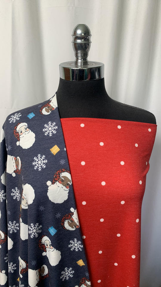 SANTA/SNOWFLAKES/DOTS BUNDLE : 2YD Dots PRS FT & 2YD Santa/Snowflakes PRS FT : A1904