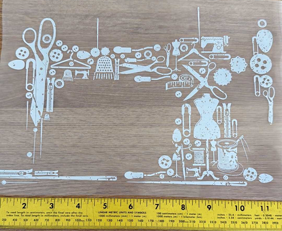 8 - Iron On Decal - Sold Individually