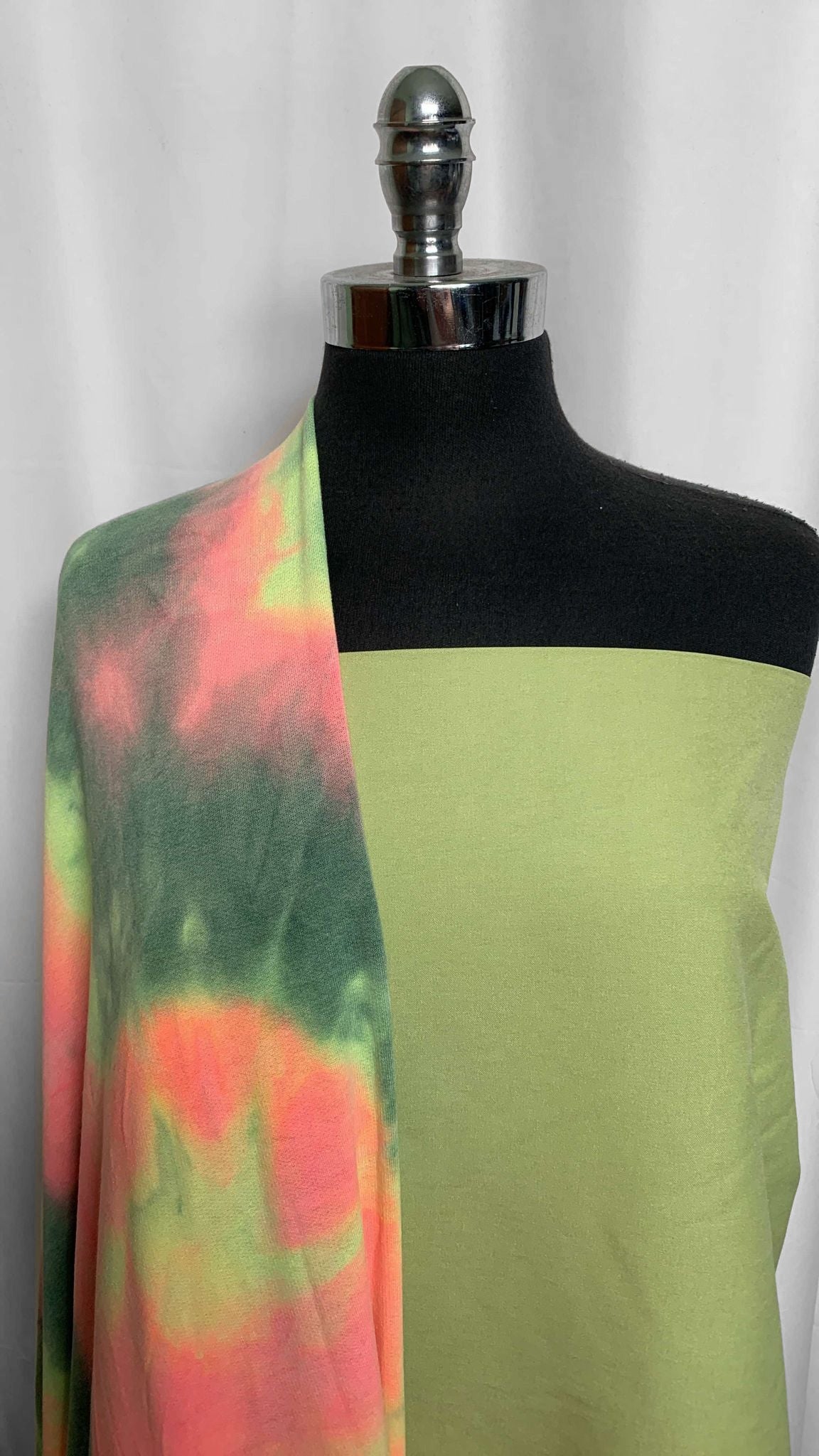 CELERY/TIE DYE BUNDLE : 2YD Tie Dye PRS FT & 2YD Celery Millennium : A25748