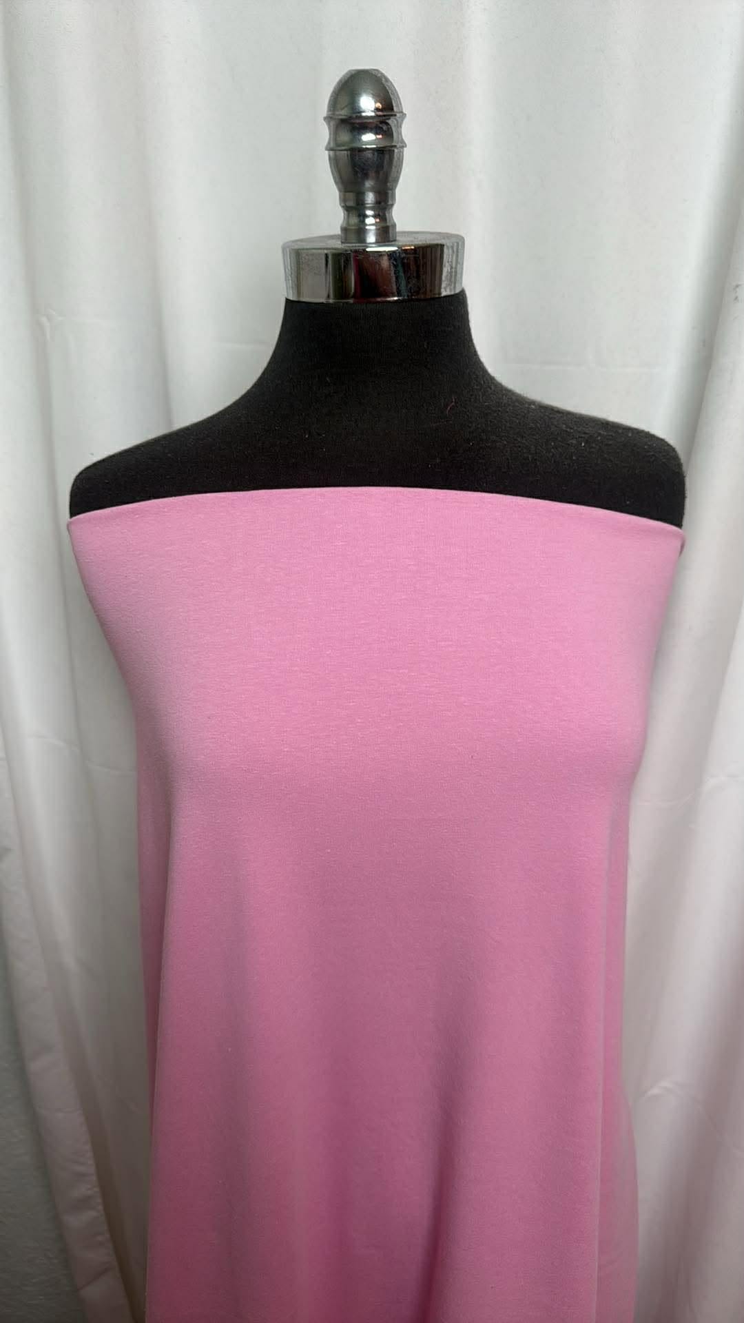 Pink - Cotton/Spandex - 3 Yard Cut